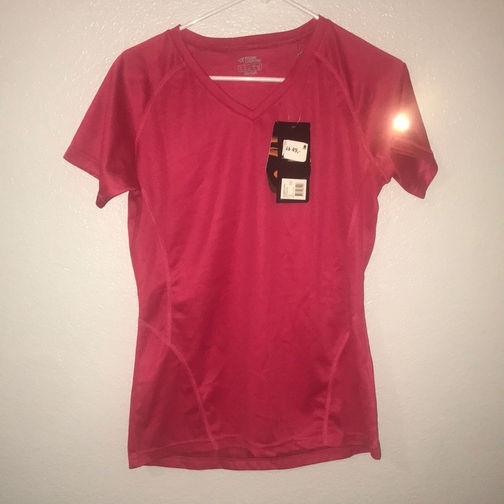 Pink athletic t shirt